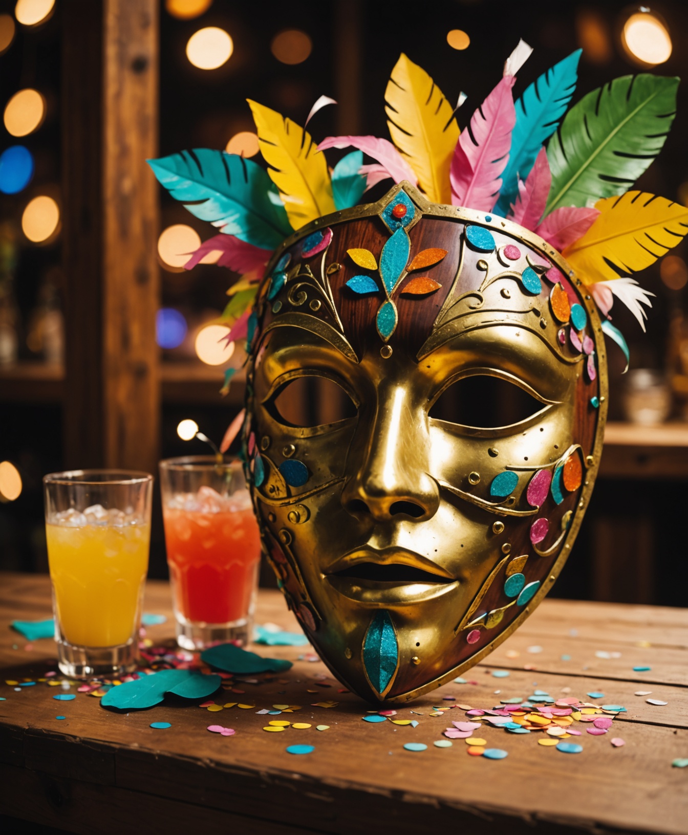 El Cafetal — ambiente de fiesta de disfraces